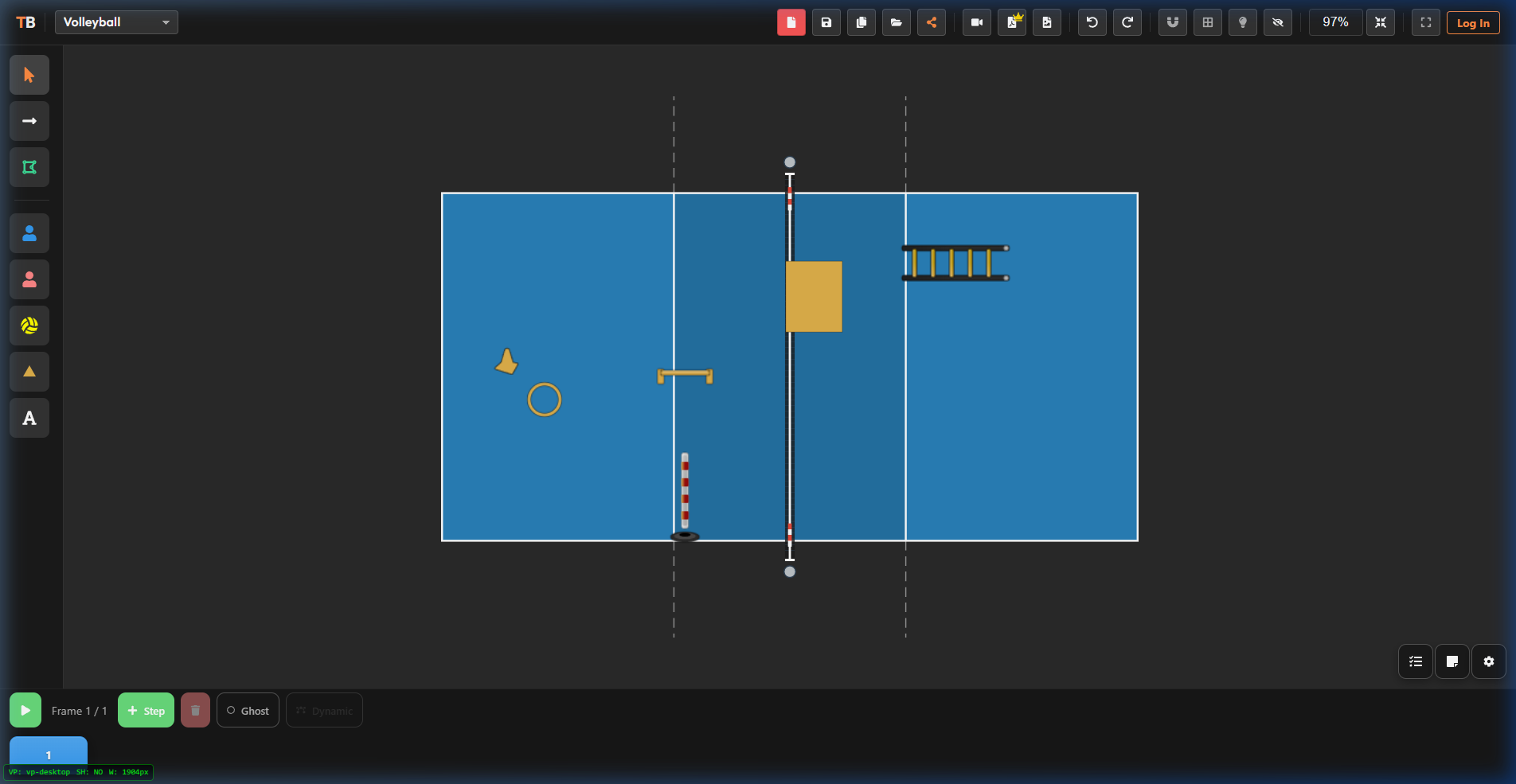 Tableau Tactique Volley